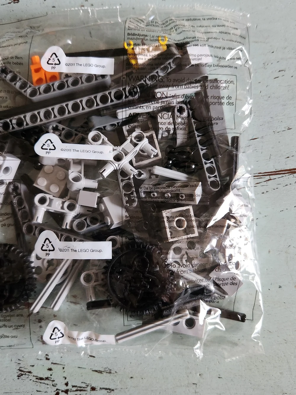 Lego Mindstorms Parts Bag